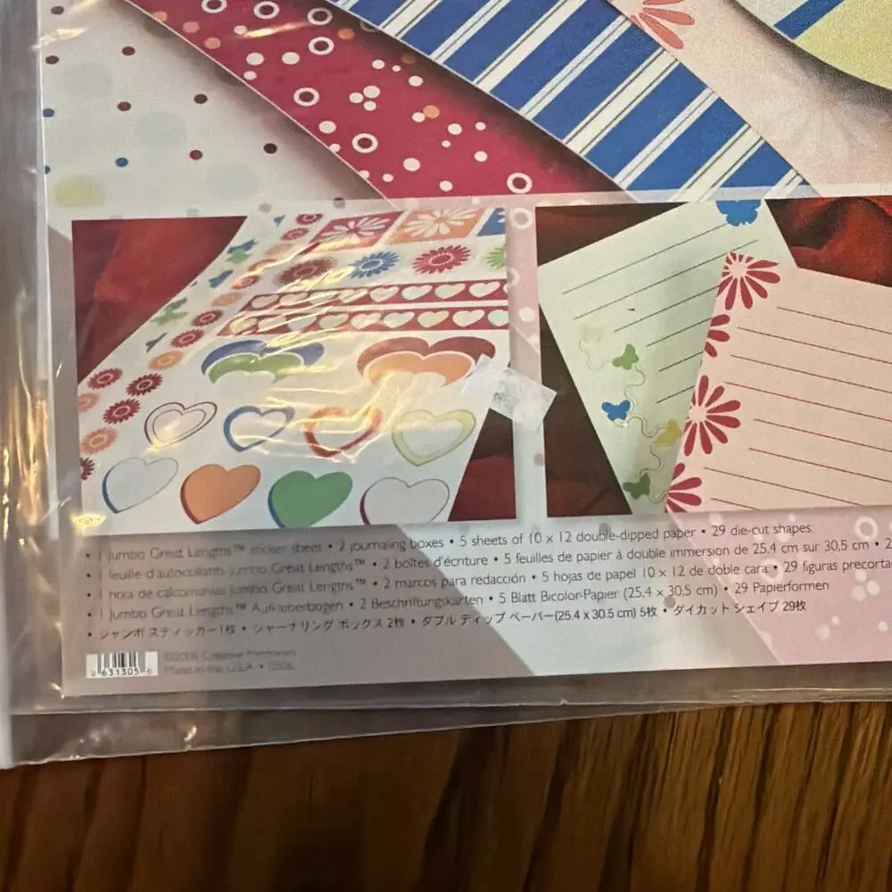 2 NEW Creative Memories Scrapbooking PAGE KITS Groovy Girl & Gizmo’s ‘N Gadgets